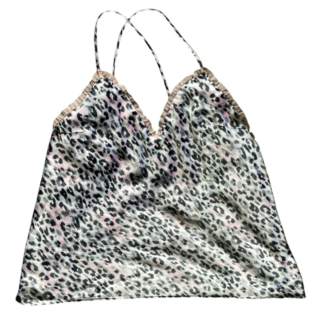Leopard Print Cami Top Victoria Secret size L